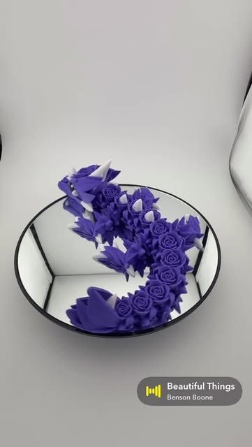 Dragon among the roses